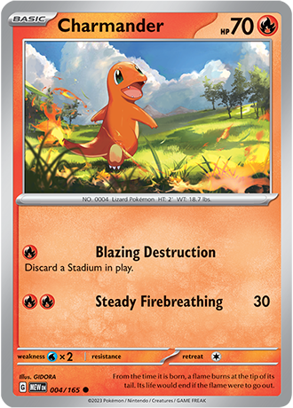 004. Charmander - 151