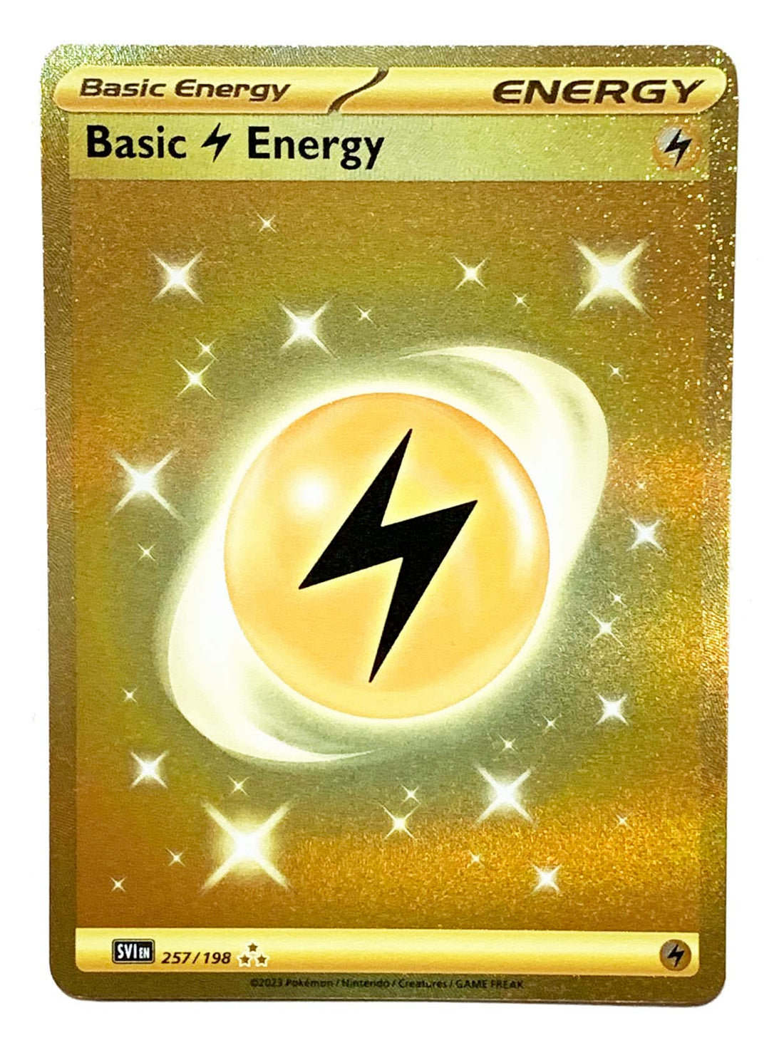 257.	Basic Lightning Energy - Scarlet &amp; Violet