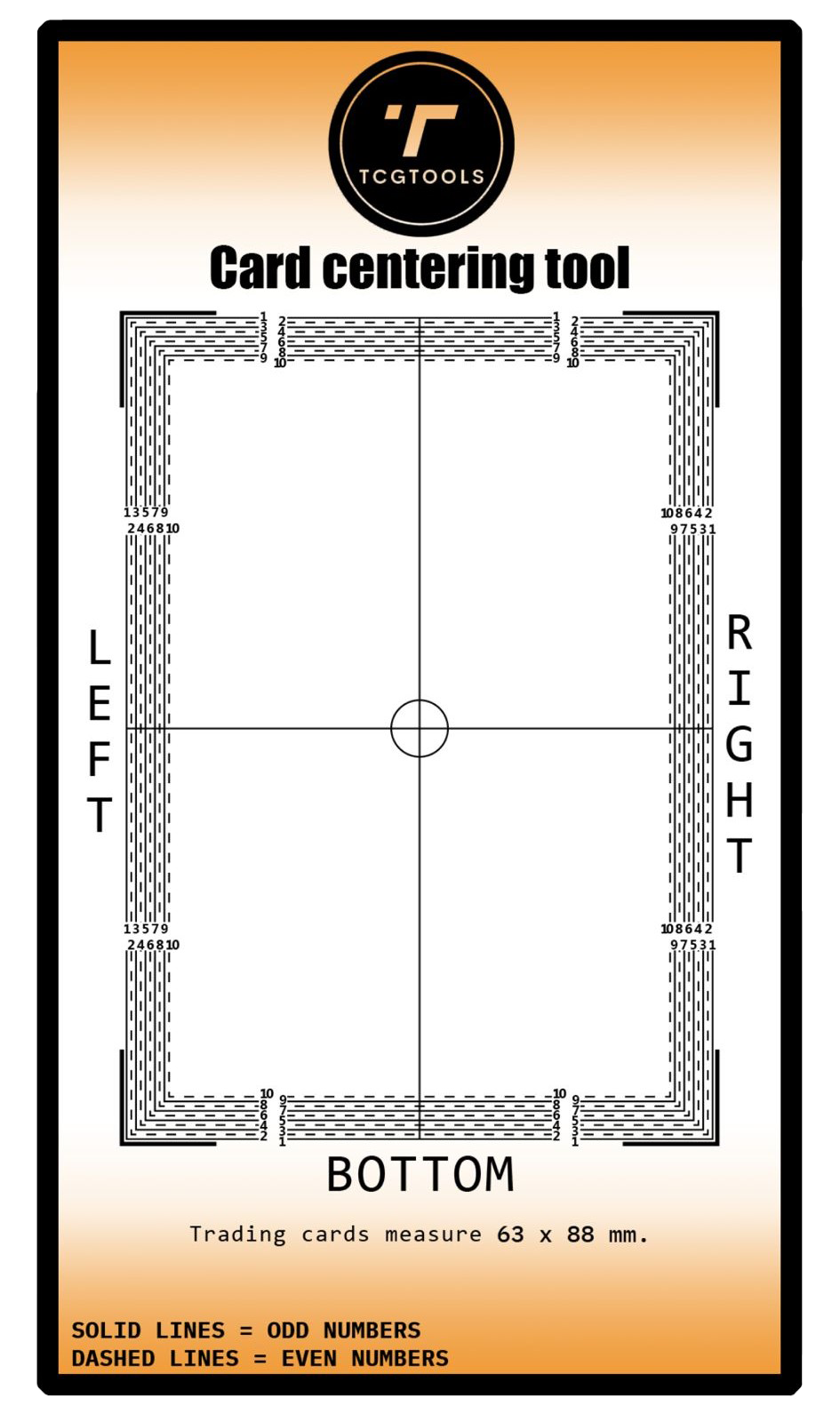 Card Centering Tool