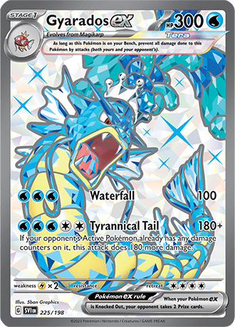 225. Gyarados EX - Scarlet &amp; Violet