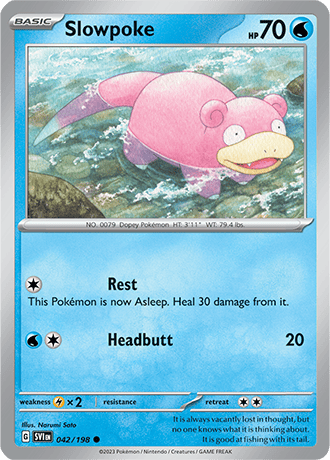 042. Slowpoke - Scarlet &amp; Violet