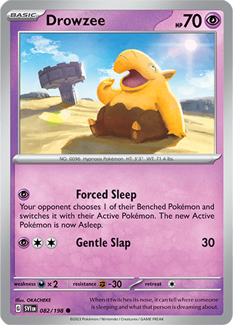 082. Drowzee - Scarlet &amp; Violet