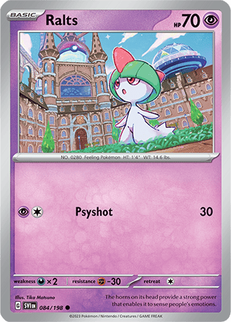 084. Ralts - Scarlet &amp; Violet