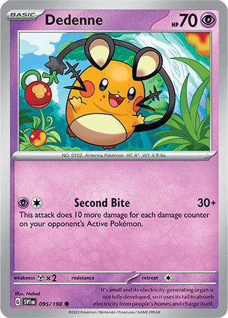 095. Dedenne - Scarlet &amp; Violet