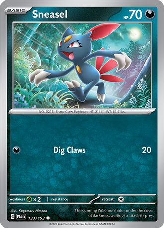 133. Sneasel - Paldea Evolved