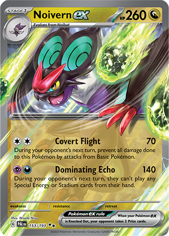 153. Noivern EX - Paldea Evolved