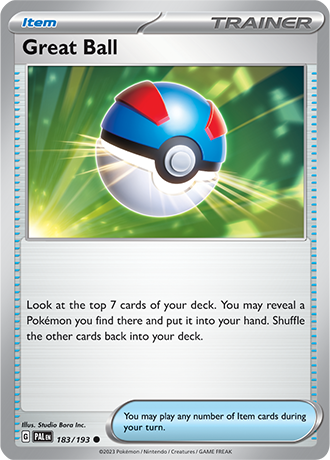 183. Greatball - Paldea Evolved