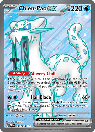 236. Chien-Pao EX - Paldea Evolved