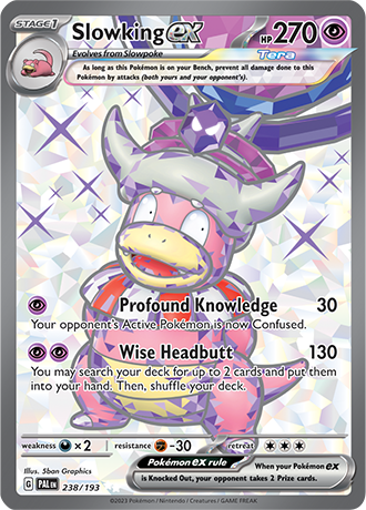 238. Slowking EX- Paldea Evolved