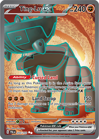 243. Ting-Lu EX - Paldea Evolved