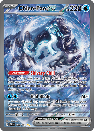 261.	Chien-Pao EX - Paldea Evolved