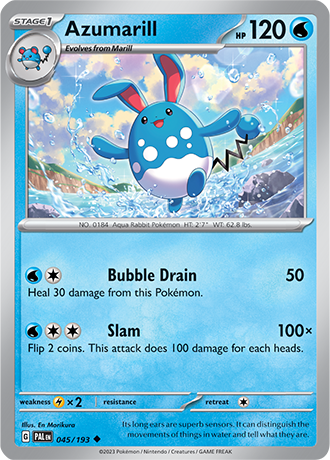 045. Azumarill - Paldea Evolved