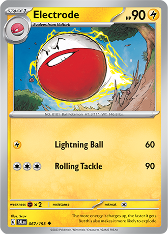 067. Electrode - Paldea Evolved