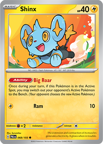 068. Shinx - Paldea Evolved