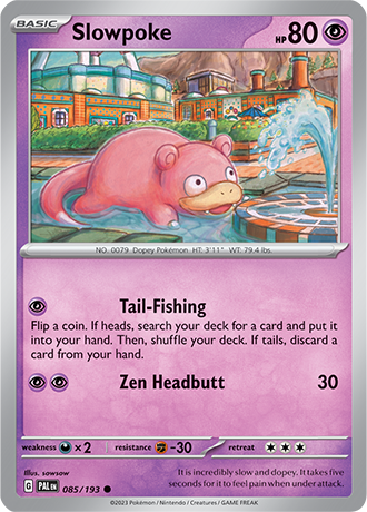 085. Slowpoke - Paldea Evolved