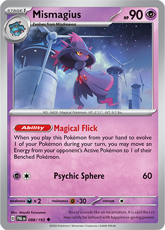 088. Mismagius - Paldea Evolved