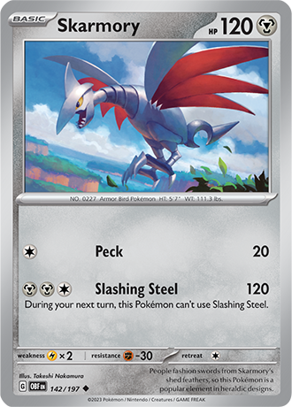 142. Skarmory - Obsidian Flames