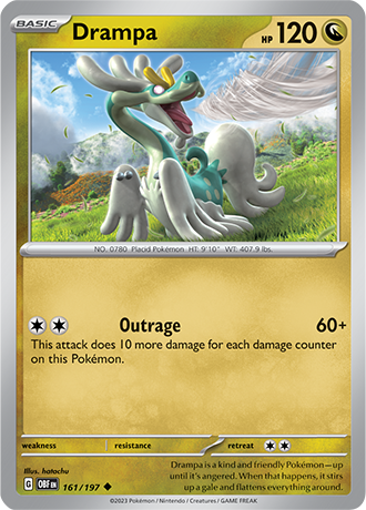 161. Drampa - Obsidian Flames