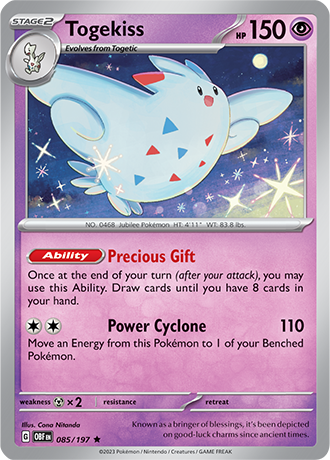 085. Togekiss - Obsidian Flames