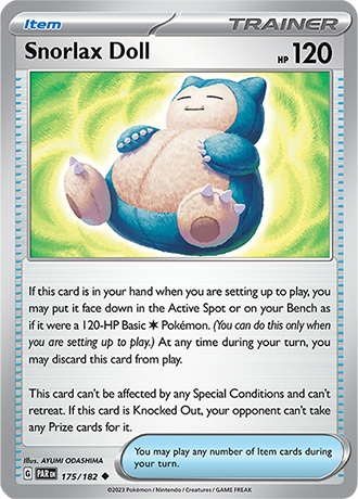 175.	Snorlax Doll - Paradox Rift