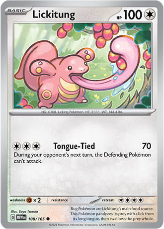 108. Lickitung - 151