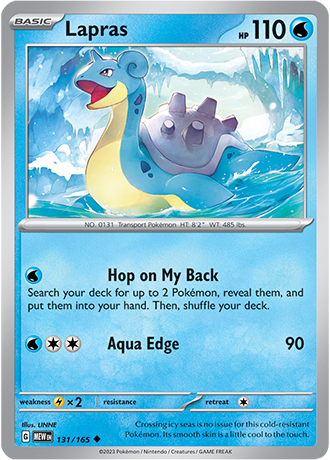 131. Lapras - 151