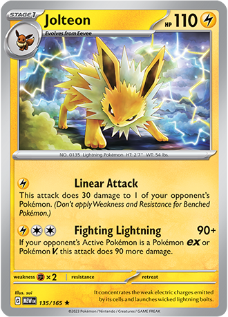 135. Jolteon - 151