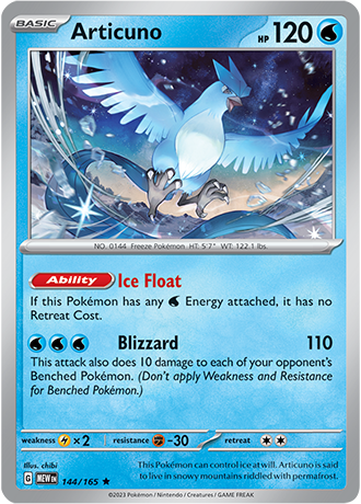 144. Articuno - 151