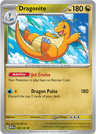 149. Dragonite - 151