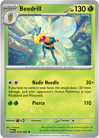 015.	Beedrill - 151