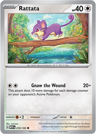 019. Rattata - 151