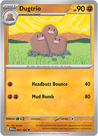 051. Dugtrio - 151