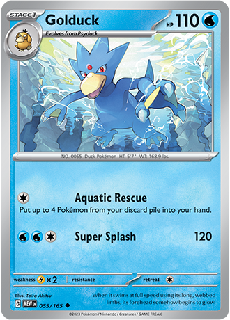 055. Golduck - 151