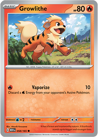 058. Growlithe - 151