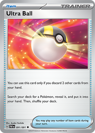 091. Ultra Ball - Paldean Fates