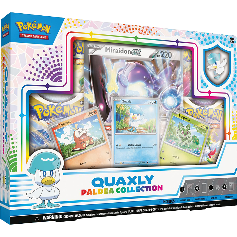 Pokémon Paldea-collectie - Quaxly